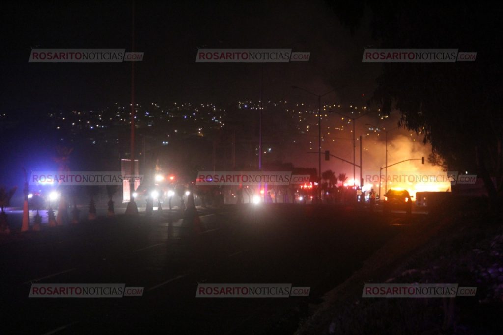 explosion de pipa en rosarito