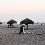 Basura en playas de rosarito