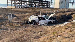 Accidente, vehiculos, volcadura