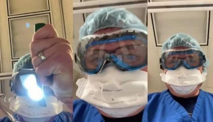 Doctor hace grabación