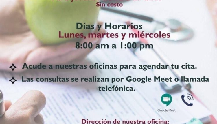 Salud, nutrición, IMJUVER