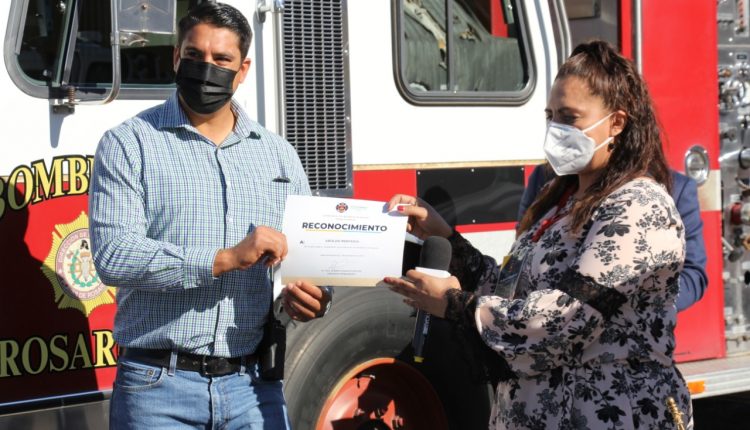 Donativo, bomberos
