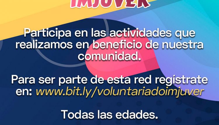 IMJUVER , Voluntariado , actividades