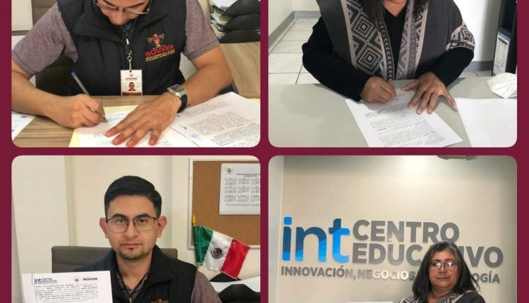 IMJUVER, convenio, centro educativo