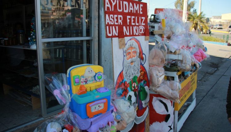 Juguetes, colecta, navidad