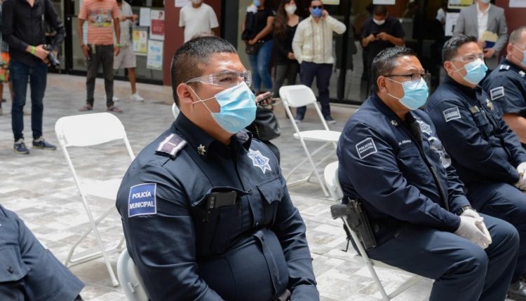Policias, sobre peso, nutrición