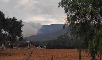 Vientos de Santa Ana , incendios , clima