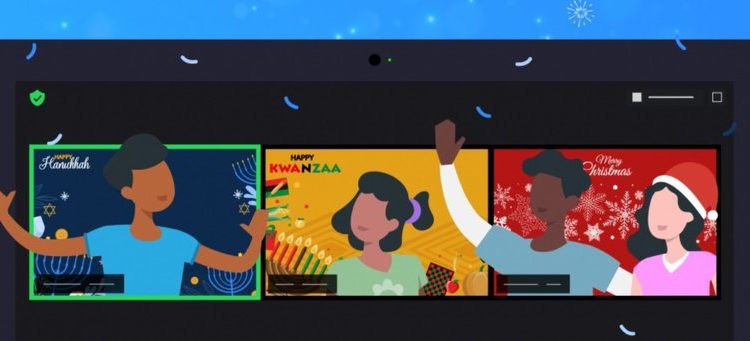 Zoom, reuniones, días festivos