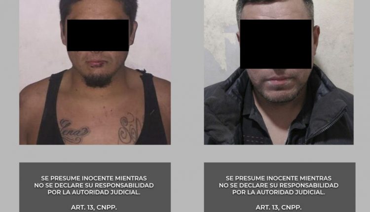 detenidos, armas de fuego