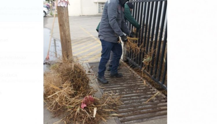 Limpieza, denuncia, lluvias