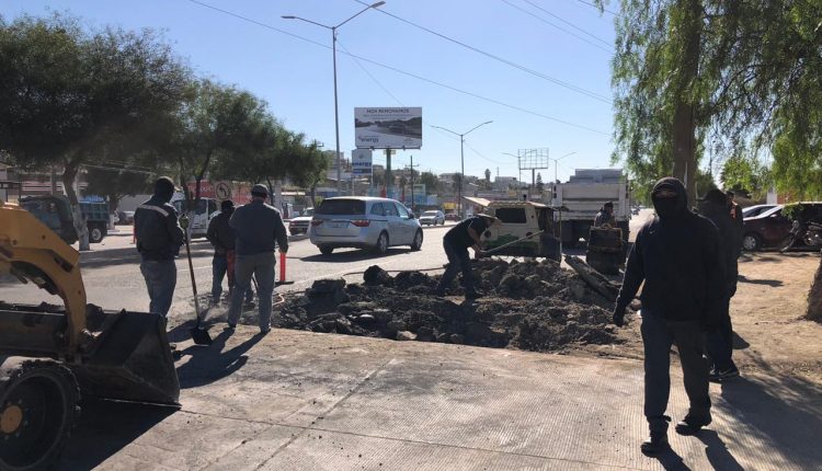 tope , SDSU , vialidad