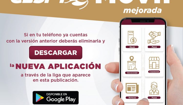 CESPT, Celular, aplicación