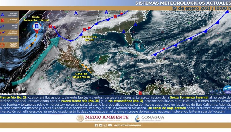 Clima, lluvias, protección civil