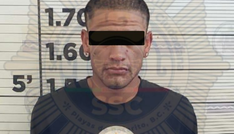 Detenido, machete, SSC,