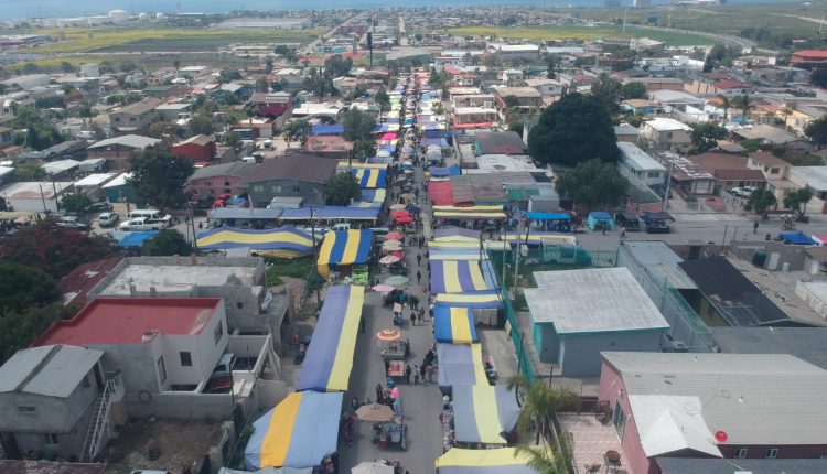 Mercado sobre ruedas, colonias, Covid-19, pandemia