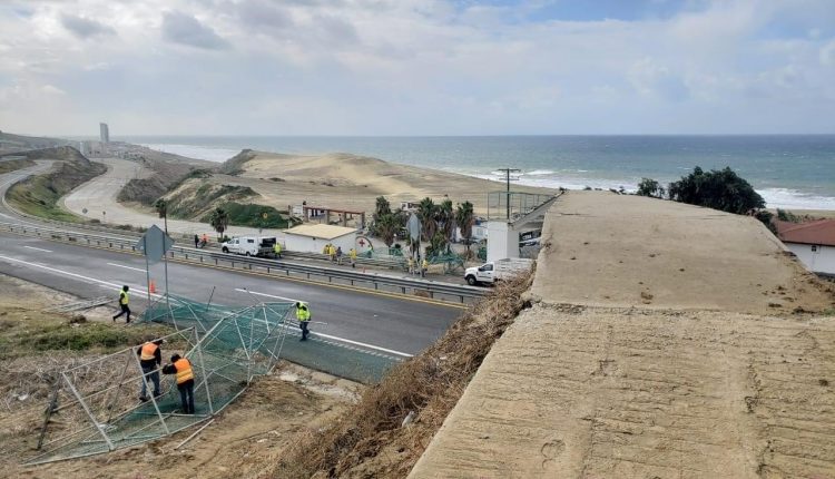 Primo tapia, ráfagas de viento, Protección Civil