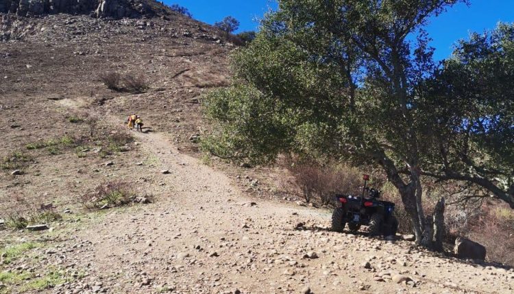 Protección Civil, extraviado, bomberos, cerro
