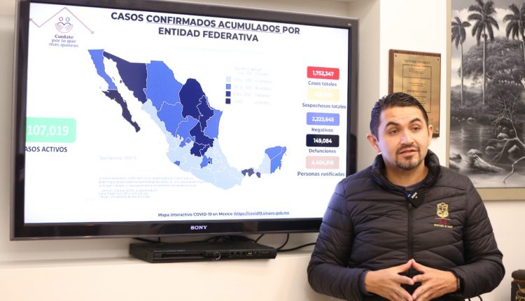 Semaforo Rojo, Baja California, COVID 19