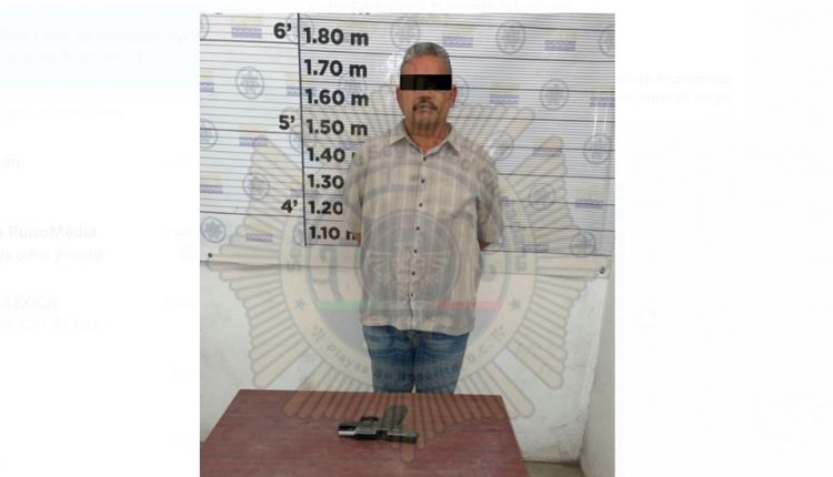 detenido, cartuchos, policiaca