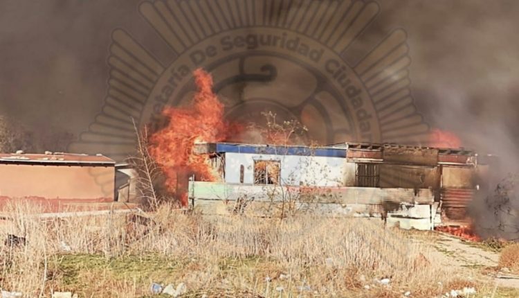 Incendio, rancho colonia, SSC