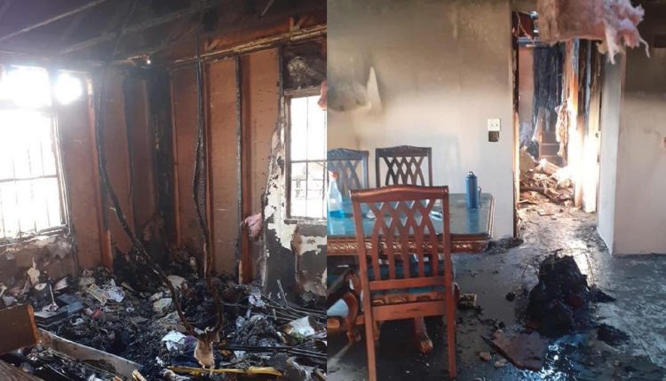 Incendio, vivienda, construcción