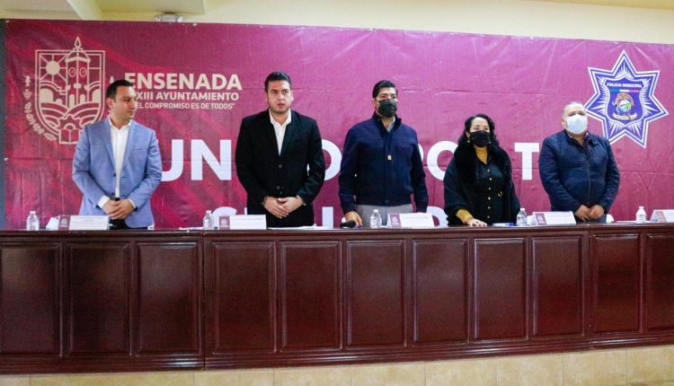 Reunión, seguridad, Rosarito, playas, alcaldesa