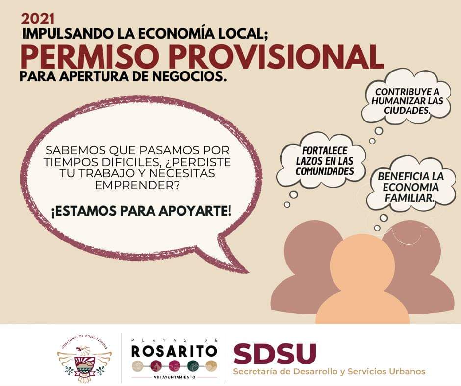 SDSU, Permisos, emprender