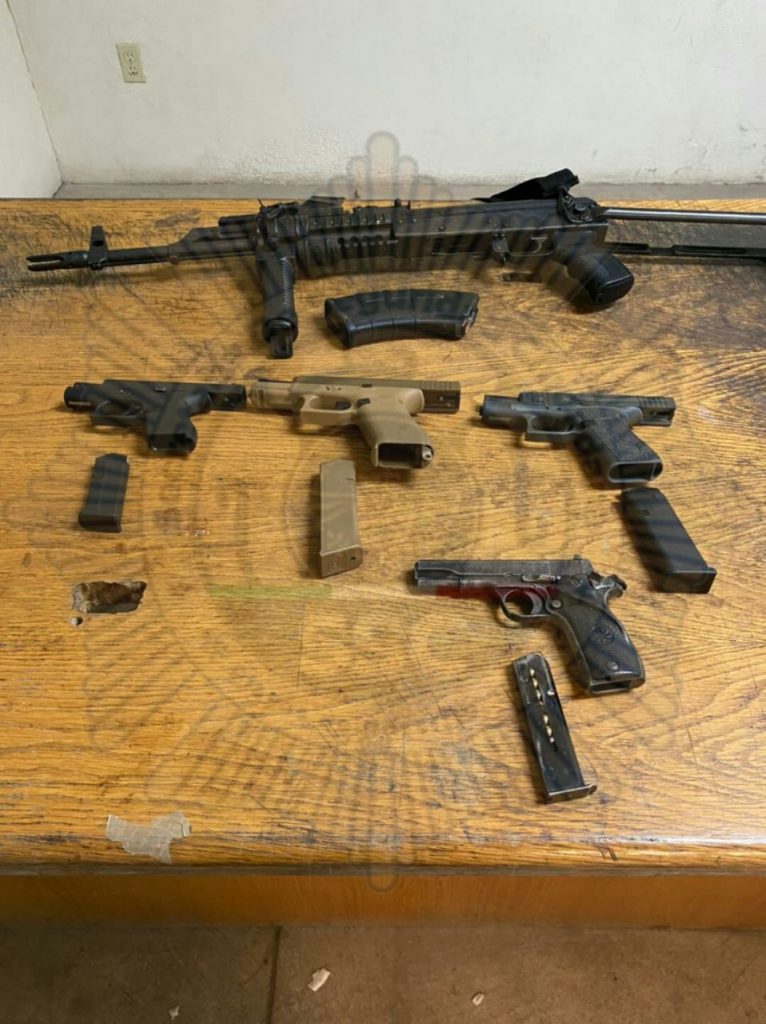 armas, detención, decomiso