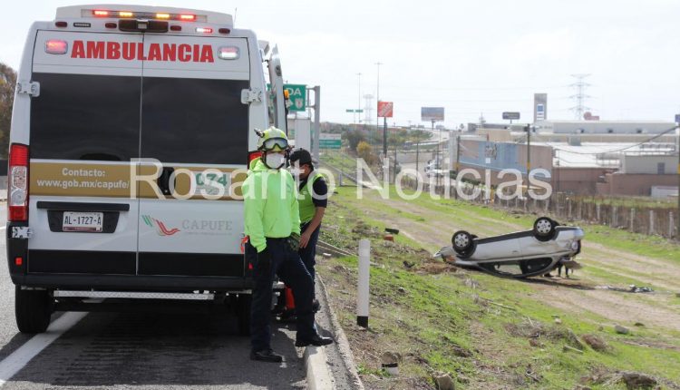 vehículo, motocicleta, carretera, volcadura
