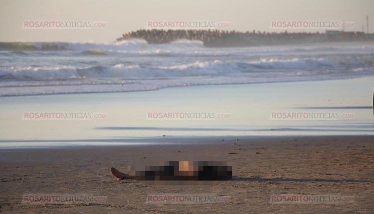 Ahogado, playa, salvavidas