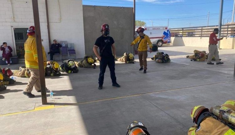 Bomberos, capacitación, Sonora, actividades