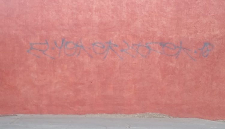 Denuncia, graffiti, murales, vandalismo