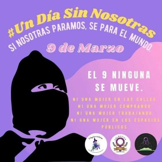 Luchas femeninas, paro de actividades, marzo