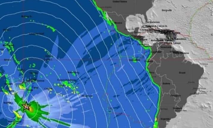 Protección civil, Tsunami,  Nueva Zelanda