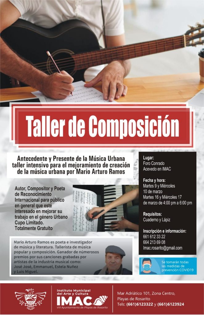 Taller, música, poesía, composición