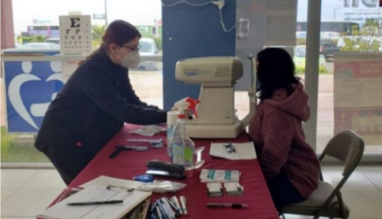 Lentes, visión, examen de la vista