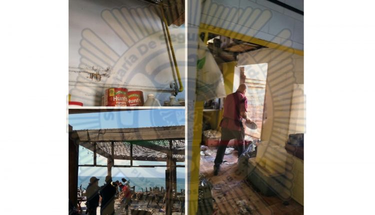 Bomberos, incendio, restaurante