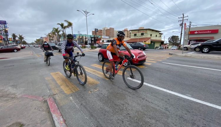 Ciclovia Tercer Carril, Ciclistas, BajaCenter