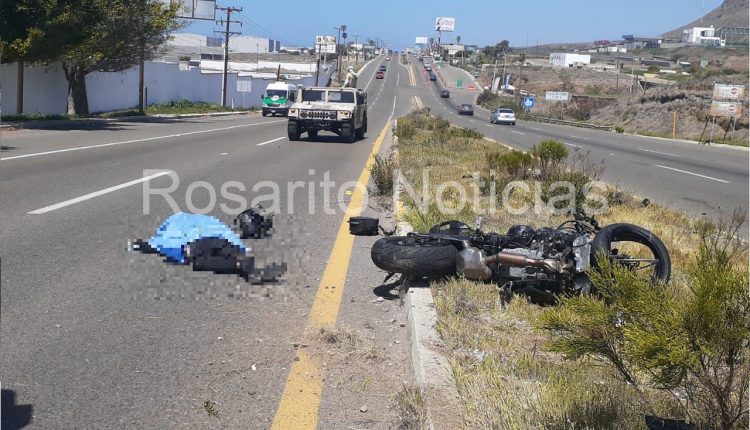 accidente rosarito