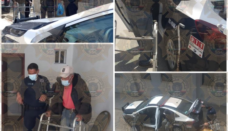 SSC, Policía, AdultoMayor, Rescate