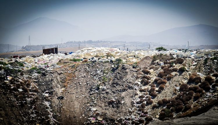 contaminación, El Realito, basura, Tijuana