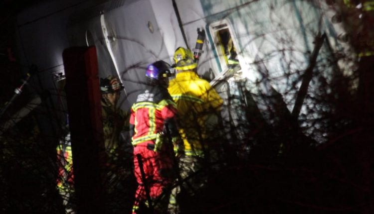 Accidente, Volcadura, Muertos, Cuerpos