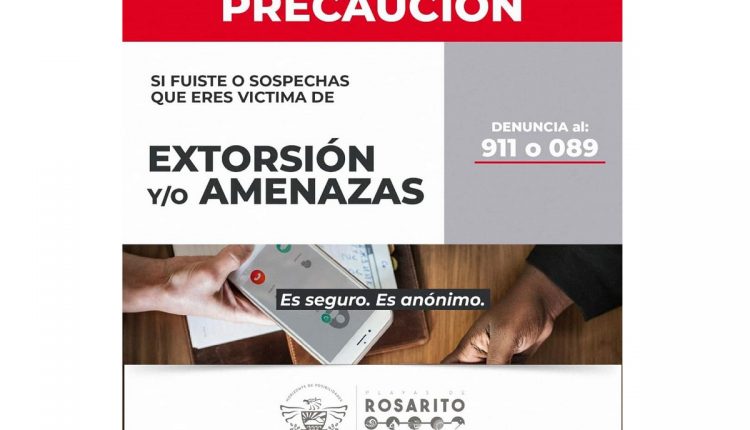 Extorsión, Delincuencia