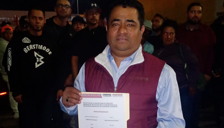 Fidel Mogollón se registra por Morena para alcalde de Rosarito