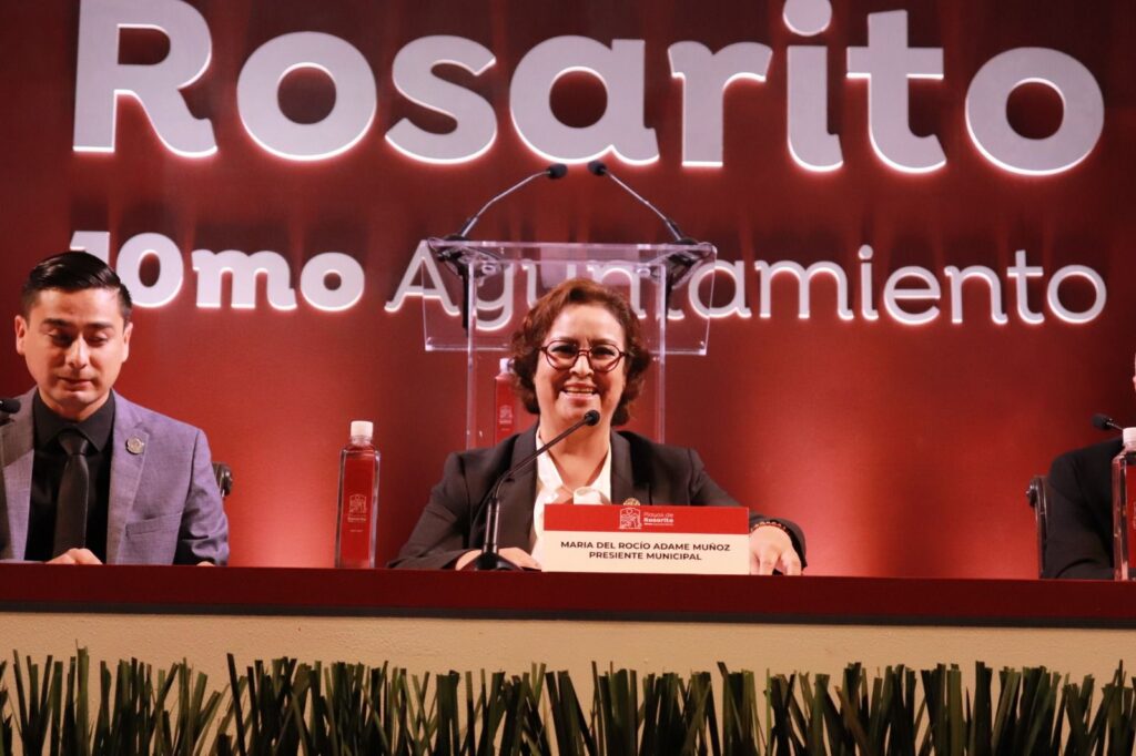 Inicia Rocío Adame nueva era en Playas de Rosarito con promesas de cambio