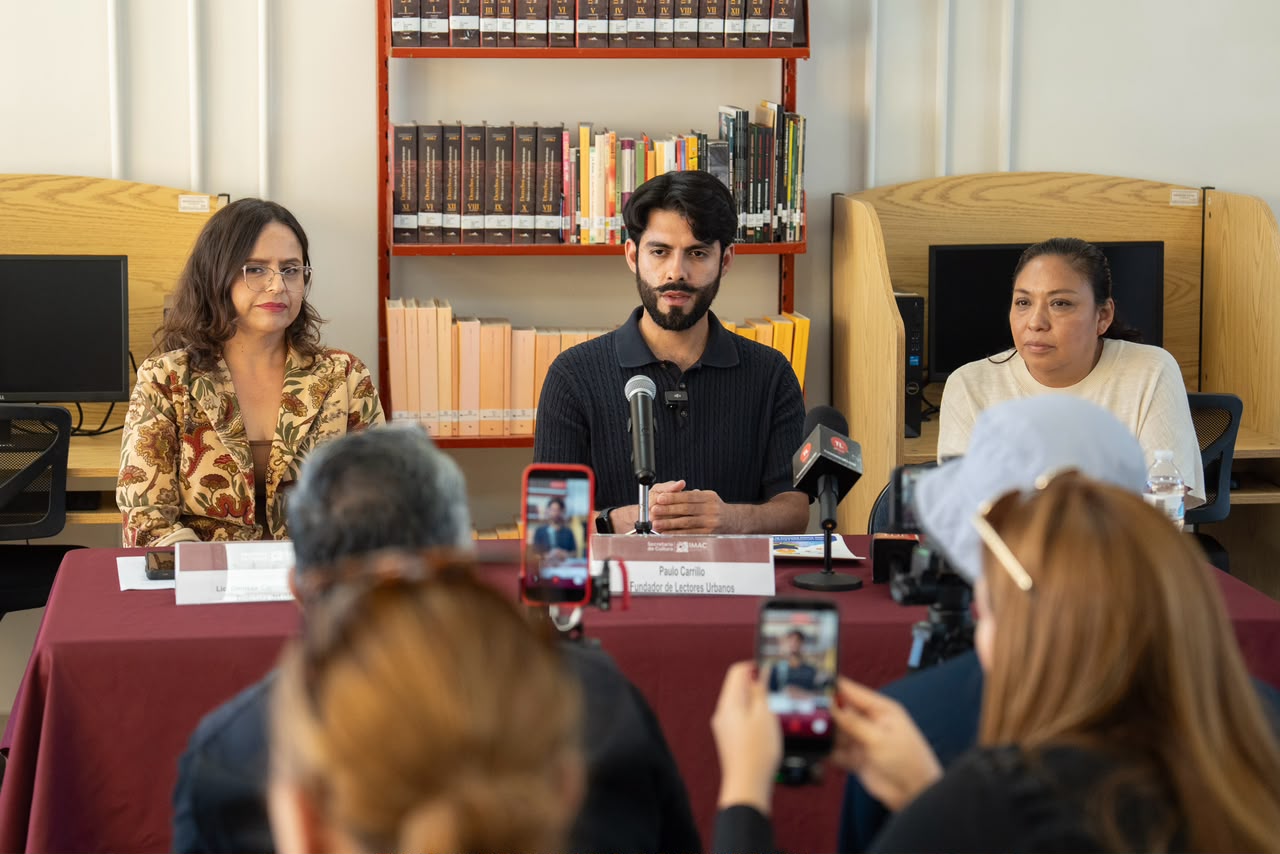 Presentación del proyecto cultural Rosarito Ciudad de Biblioteca en Playas de Rosarito